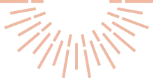 Illustration graphique rayons orangés – élément décoratif